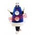 Blue Rocket Mascot Costume