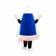 Blue Rocket Mascot Costume Blue Rocket Mascot Costume