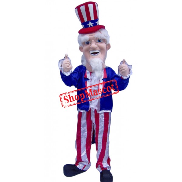 High Quality Uncle Sam Mascot Costume