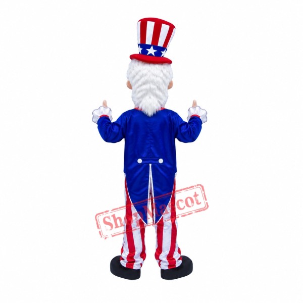 High Quality Uncle Sam Mascot Costume High Quality Uncle Sam Mascot Costume