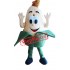 Friendly Lightweight Corn Mascot Costume