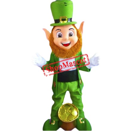 High Quality Leprechaun Mascot Costume