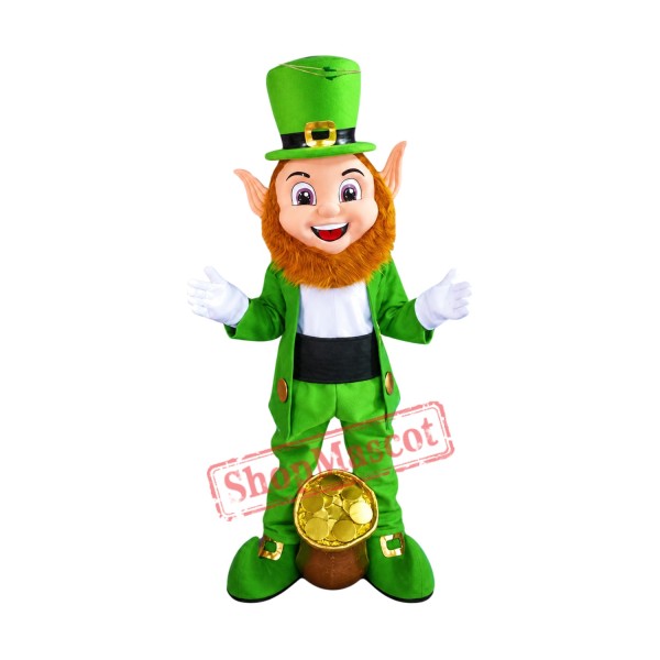 High Quality Leprechaun Mascot Costume