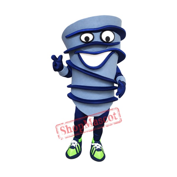 Happy Lightweight Tornado Mascot Costume Happy Lightweight Tornado Mascot Costume