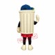 Happy Trash Can Mascot Costume Happy Trash Can Mascot Costume