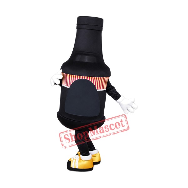 Black Bottle Mascot Costume