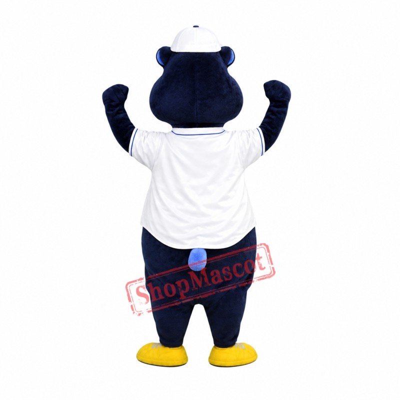 Happy Baseball Bear Mascot Costume Happy Baseball Bear Mascot Costume
