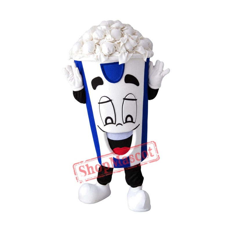 Happy Lightweight Popcorn Mascot Costume Happy Lightweight Popcorn Mascot Costume