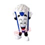 Happy Lightweight Popcorn Mascot Costume