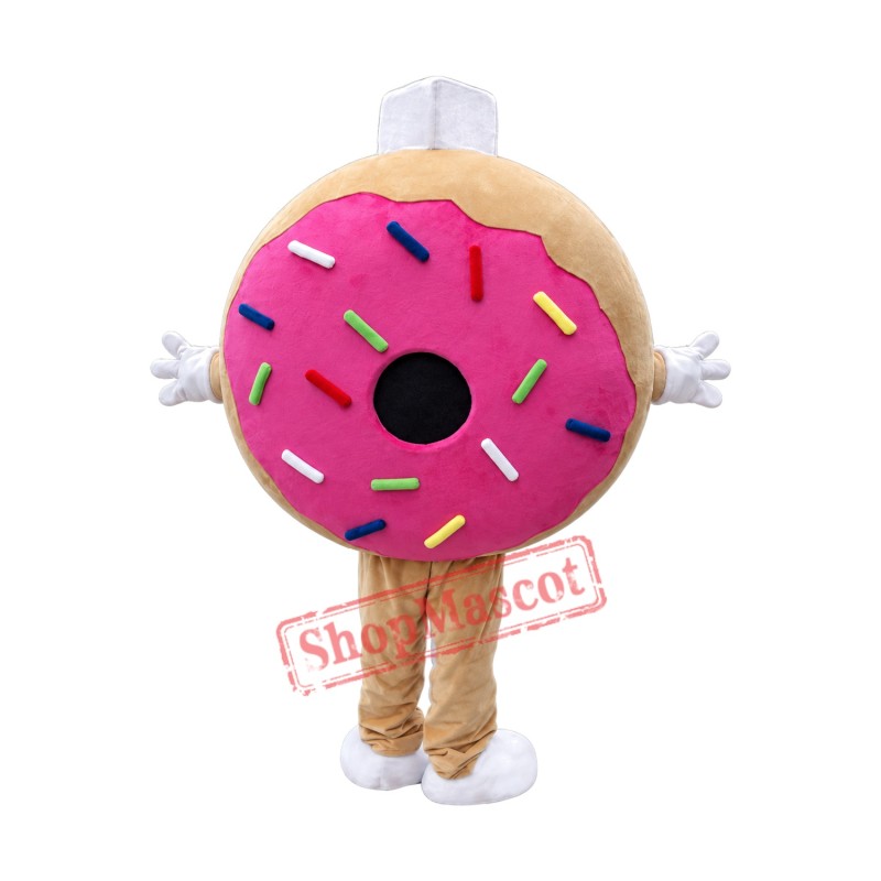 Doughnut Donut Mascot Costume Doughnut Donut Mascot Costume