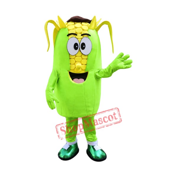 Happy Corn Mascot Costume Free Shipping
