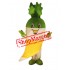 White Radish Mascot Costume