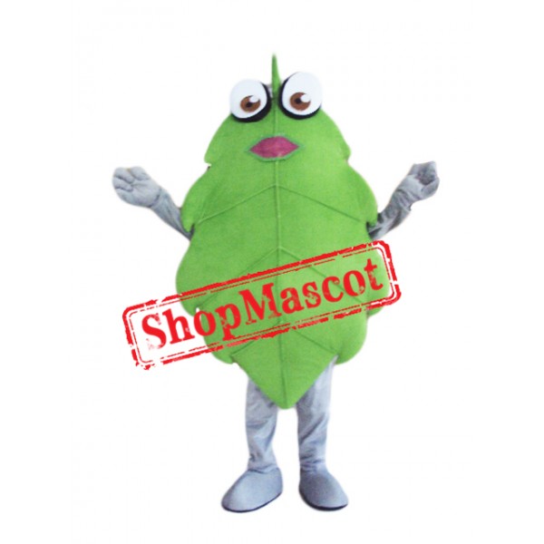 Green Leaves Mascot Costume