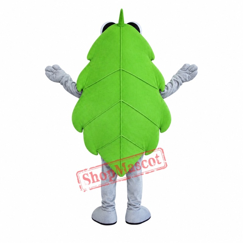 Green Leaves Mascot Costume