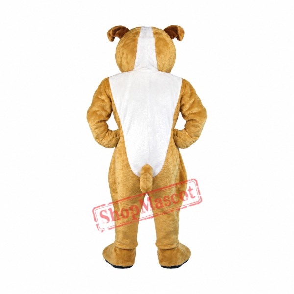 Cute Lightweight Bulldog Mascot Costume Free Shipping