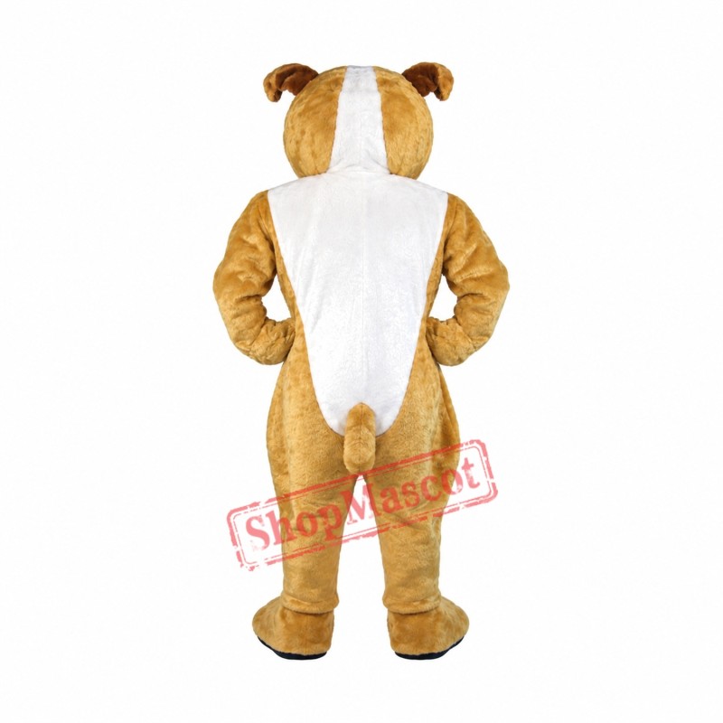 Cute Lightweight Bulldog Mascot Costume Free Shipping