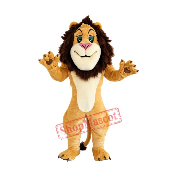 Happy Lightweight Lion Mascot Costume Free Shipping