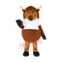 Cute Furry Cow Mascot Costume
