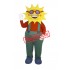 Smiling Lightweight Sun Mascot Costume
