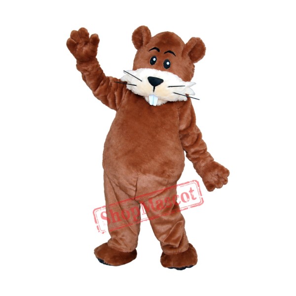 Brand New Beaver Mascot Costume