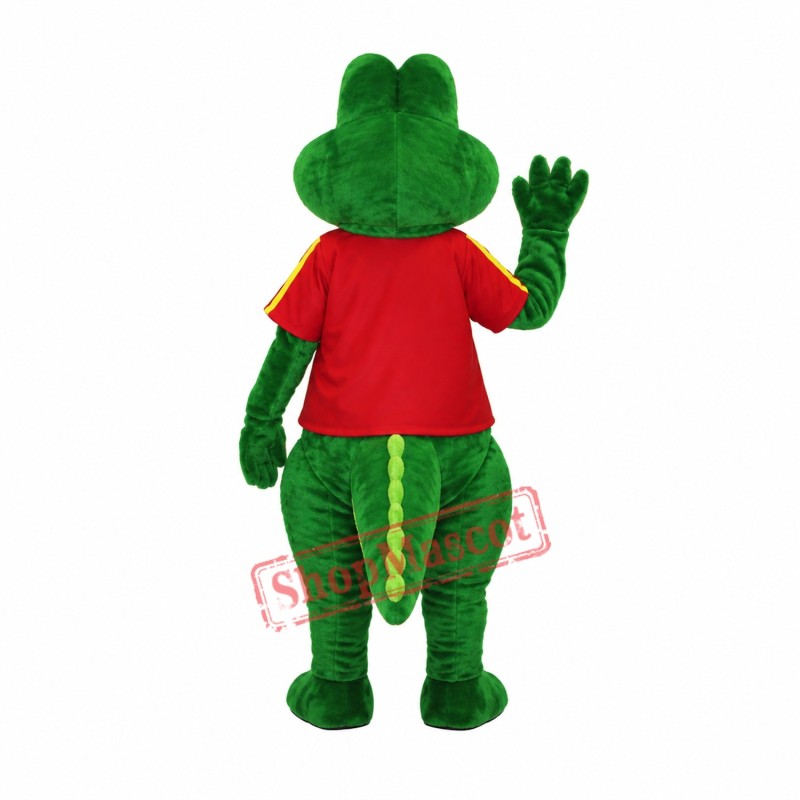 Happy Lightweight Crocodile Mascot Costume Happy Lightweight Crocodile Mascot Costume