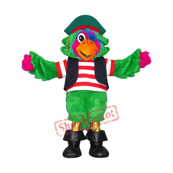 Happy Lightweight Parrot Mascot Costume Happy Lightweight Parrot Mascot Costume
