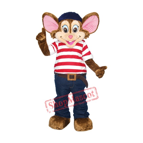Happy Lightweight Mouse Mascot Costume Free Shipping
