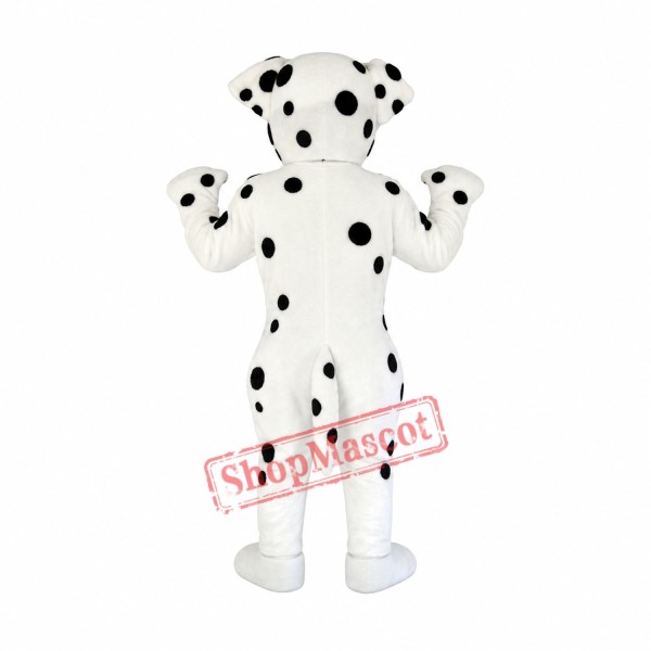 Happy Dalmation Dog Mascot Costume Happy Dalmation Dog Mascot Costume