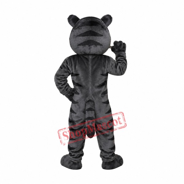 Happy Black Panther Mascot Costume Happy Black Panther Mascot Costume
