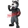 Happy Black Panther Mascot Costume