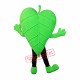 Happy Lightweight Leaf Mascot Costume Happy Lightweight Leaf Mascot Costume