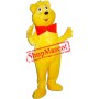 Yellow Lightweight Bear Mascot Costume