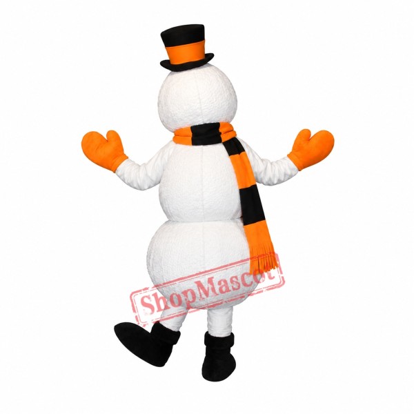 Happy Lightweight Snowman Mascot Costume Happy Lightweight Snowman Mascot Costume