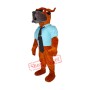 High Quality Police Dog Mascot Costume Free Shipping