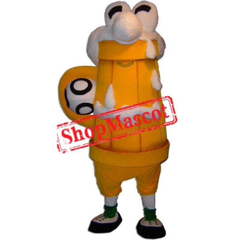 Glass of Beer Mascot Costume