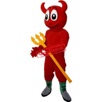 Happy Lightweight Devil Mascot Costume