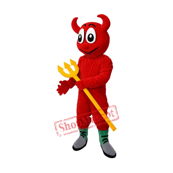Happy Lightweight Devil Mascot Costume Happy Lightweight Devil Mascot Costume