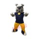 Power Furry Bulldog Mascot Costume Power Furry Bulldog Mascot Costume
