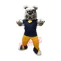 Power Furry Bulldog Mascot Costume