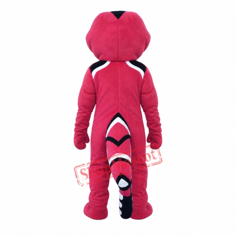 Fierce Red Cobra Mascot Costume Fierce Red Cobra Mascot Costume