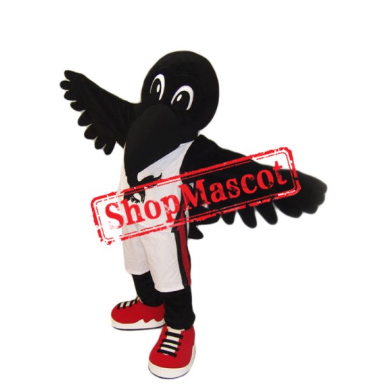 Black Raven Mascot Costume