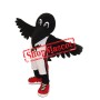 Black Raven Mascot Costume