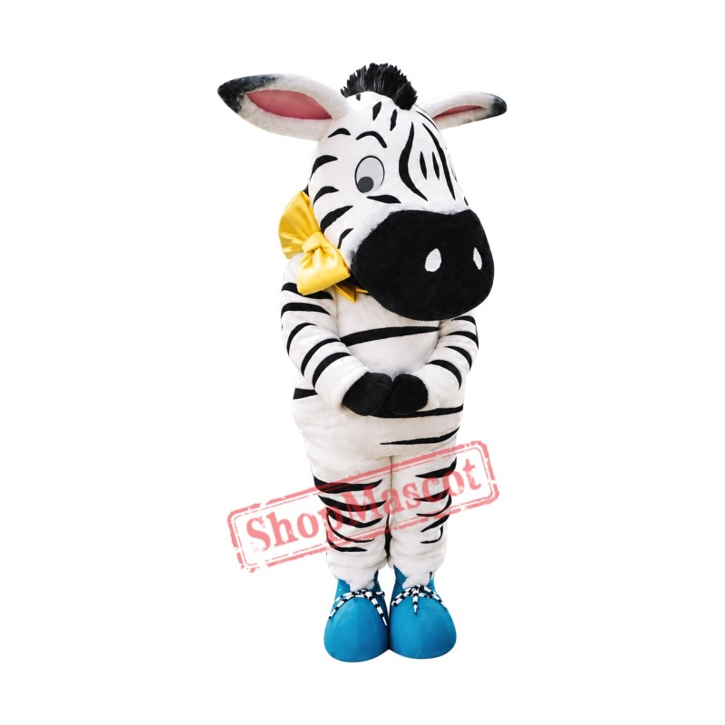 Cute Little Zebra Mascot Costume Cute Little Zebra Mascot Costume