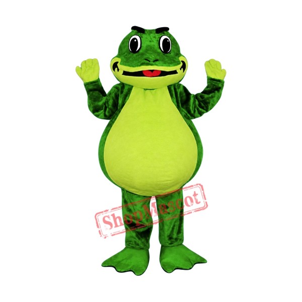 Friendly Lightweight Frog Mascot Costume Free Shipping