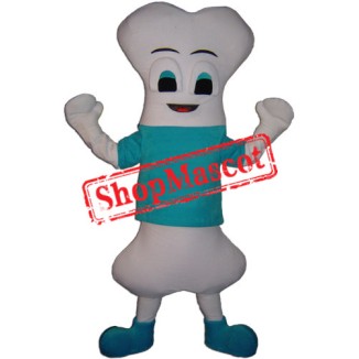 Happy Lightweight Bone Mascot Costume