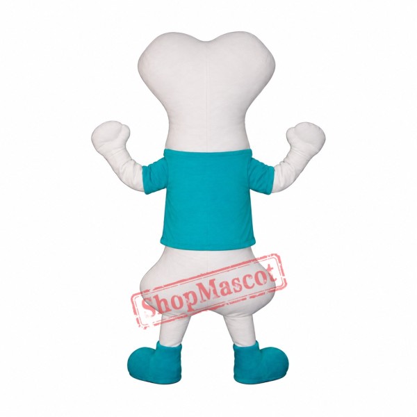 Happy Lightweight Bone Mascot Costume Happy Lightweight Bone Mascot Costume