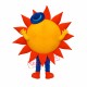 Happy Lightweight Sun Mascot Costume Happy Lightweight Sun Mascot Costume