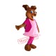 Girl Squirrel Mascot Costume