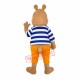 Happy Lightweight Hippo Mascot Costume Happy Lightweight Hippo Mascot Costume