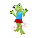 Girl Frog Mascot Costume Girl Frog Mascot Costume